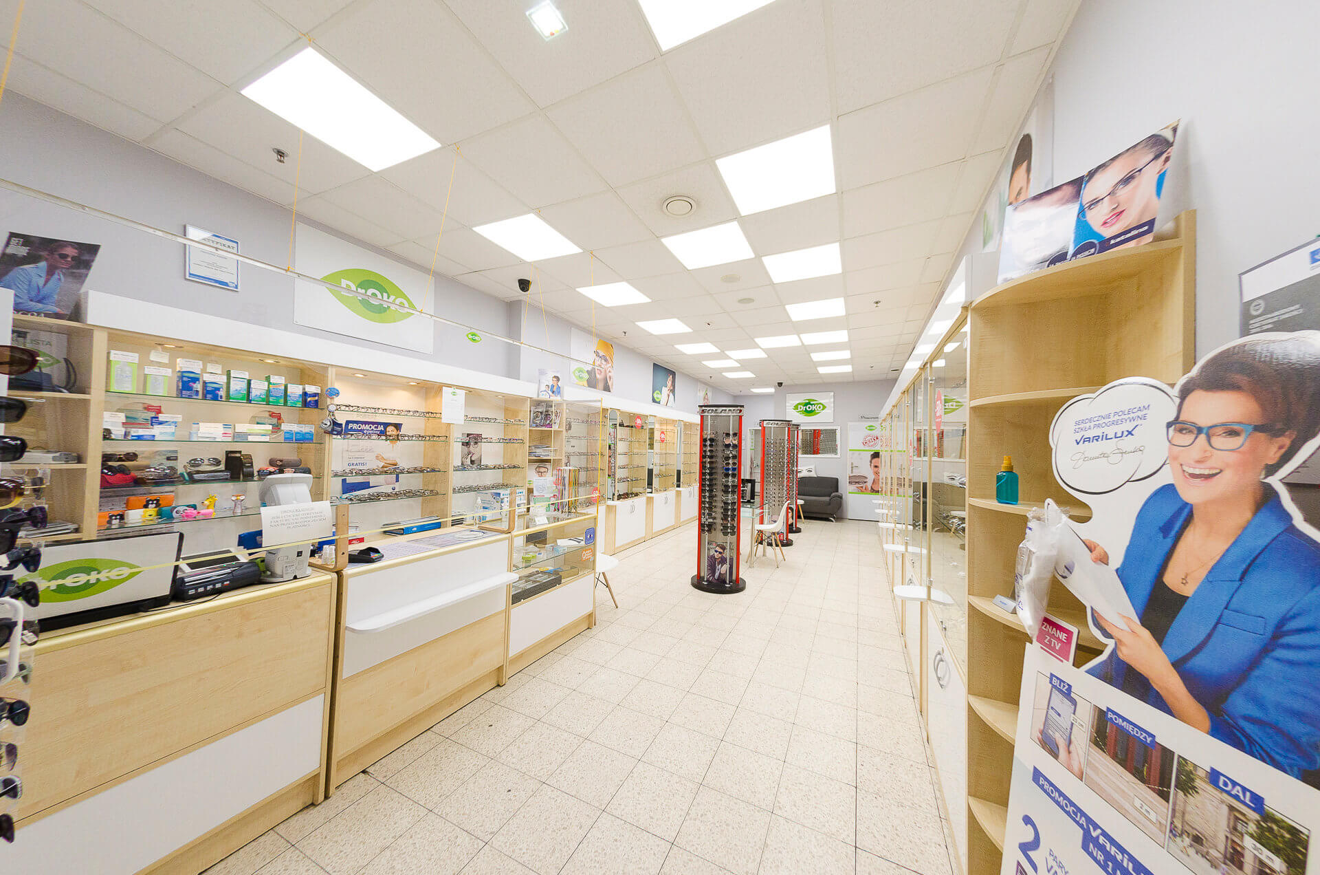  	Salon optyczny Dr OKO ul. Iwaszkiewicza 1, CH Kaufland Legnica
