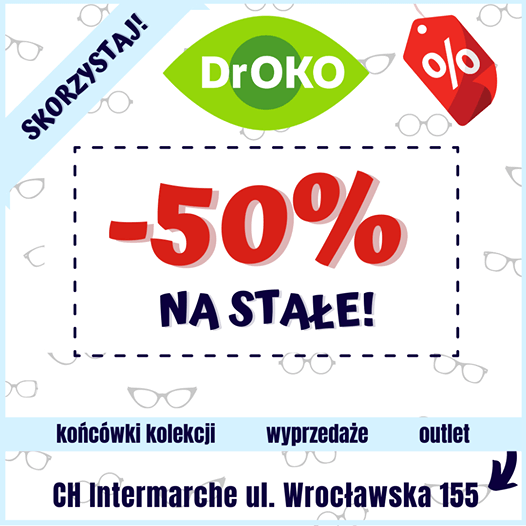 srefa niskich cen w salonie optycznym Dr OKO Intermarche Legnica